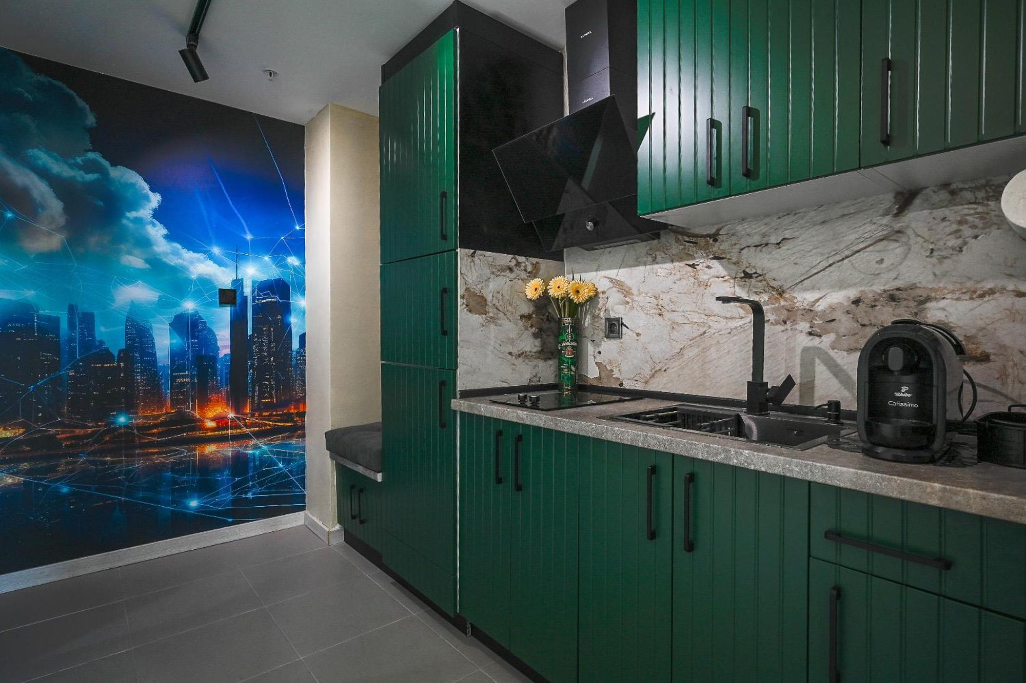 Alfred Sky Smart Apartment 29Th Spa Included Скопье Экстерьер фото